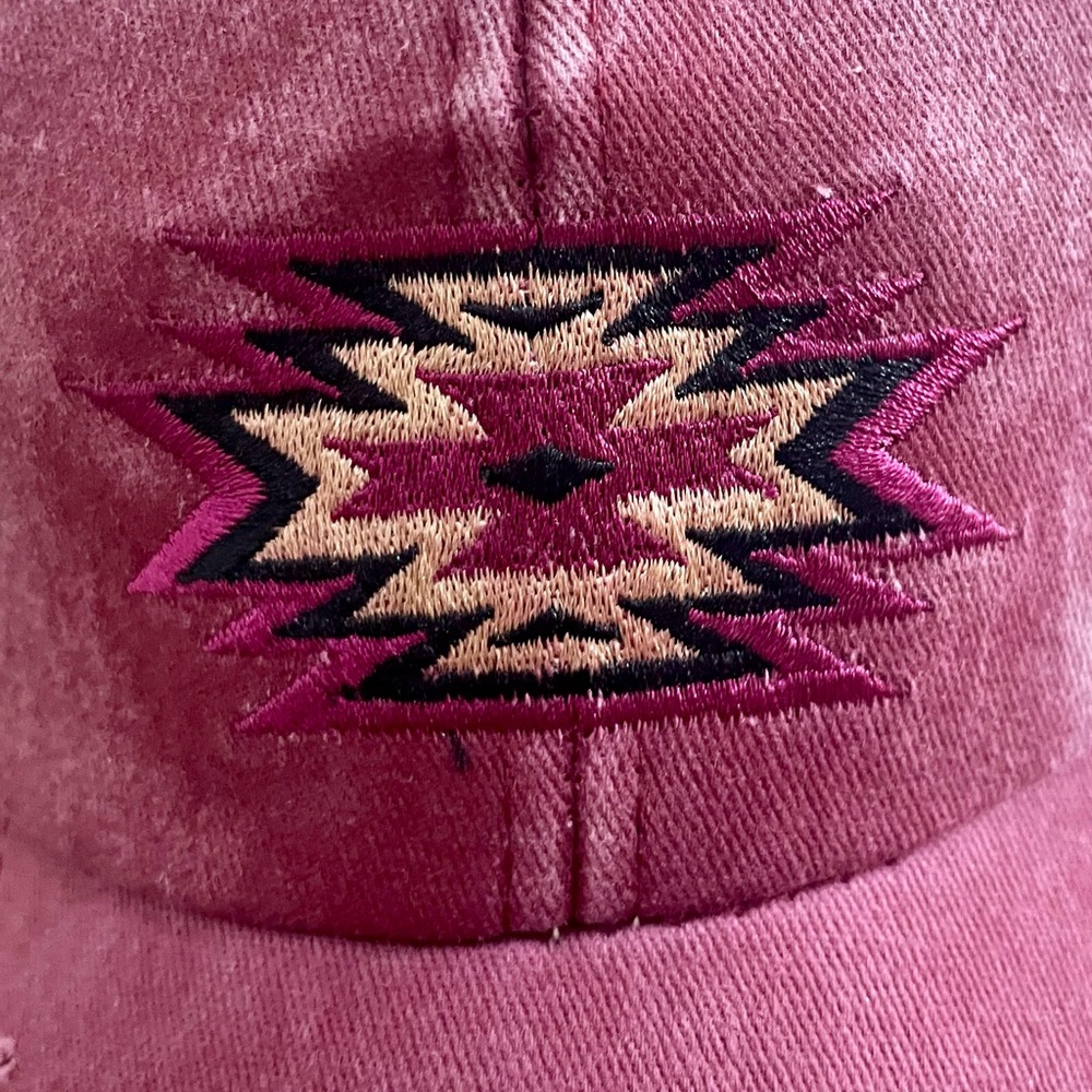 Distressed Aztec Hat - Picture 8 of 11